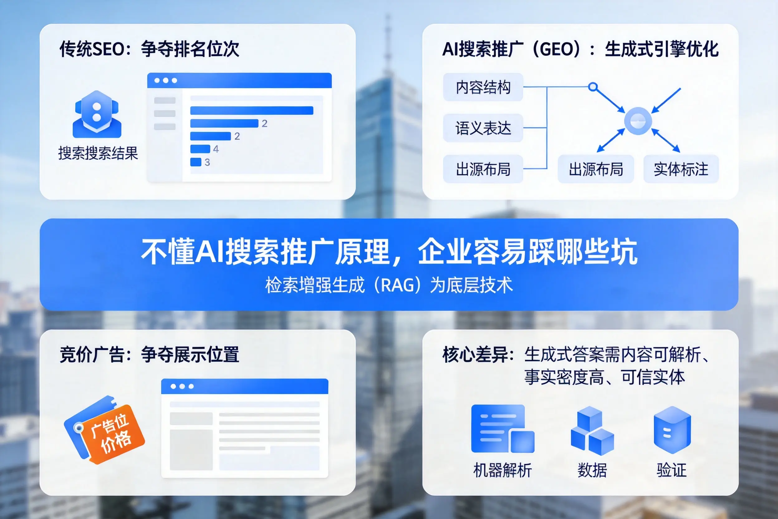 不懂AI搜索推广原理，扬州企业容易踩哪些坑