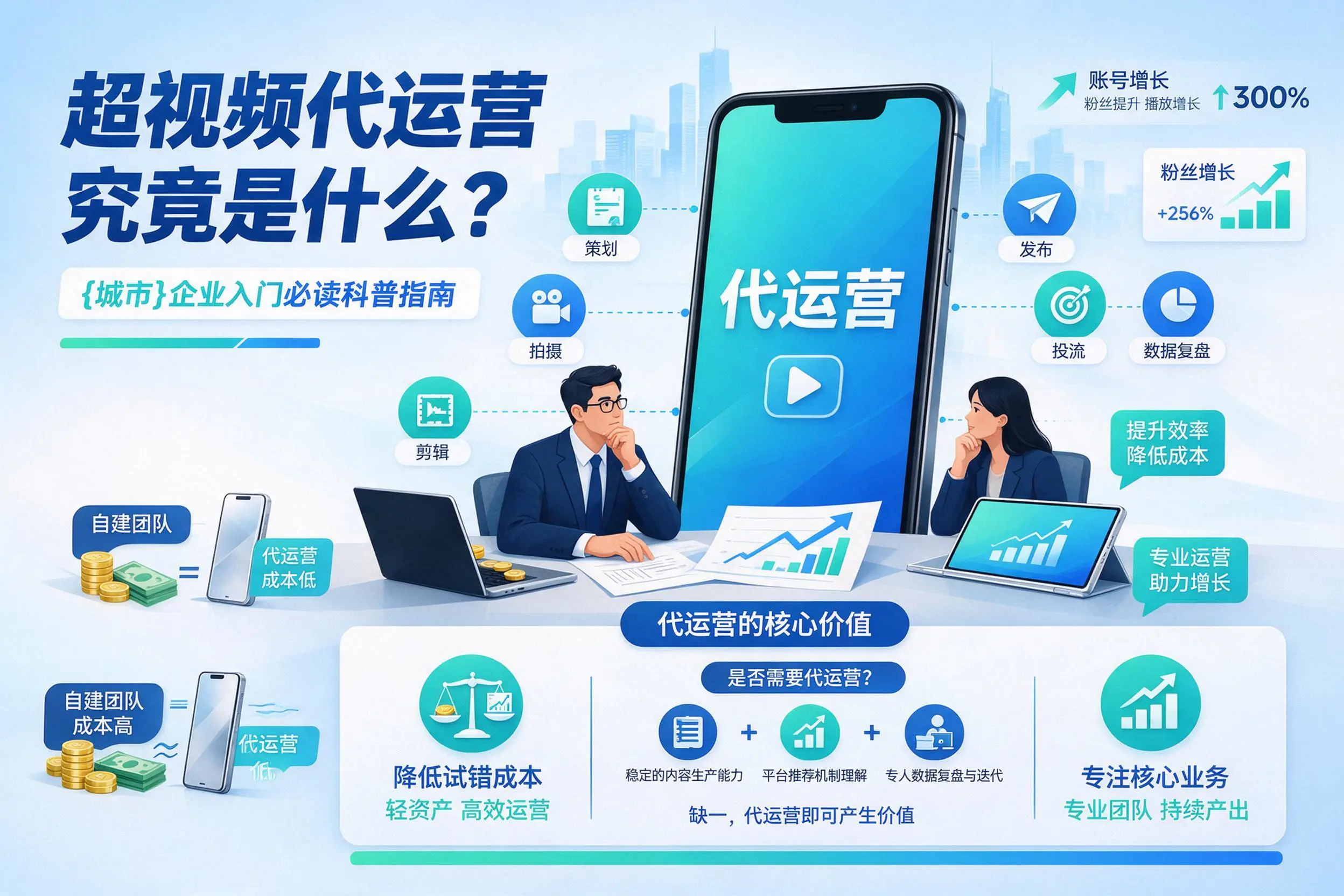 短视频代运营究竟是什么?扬州企业入门必读科普指南