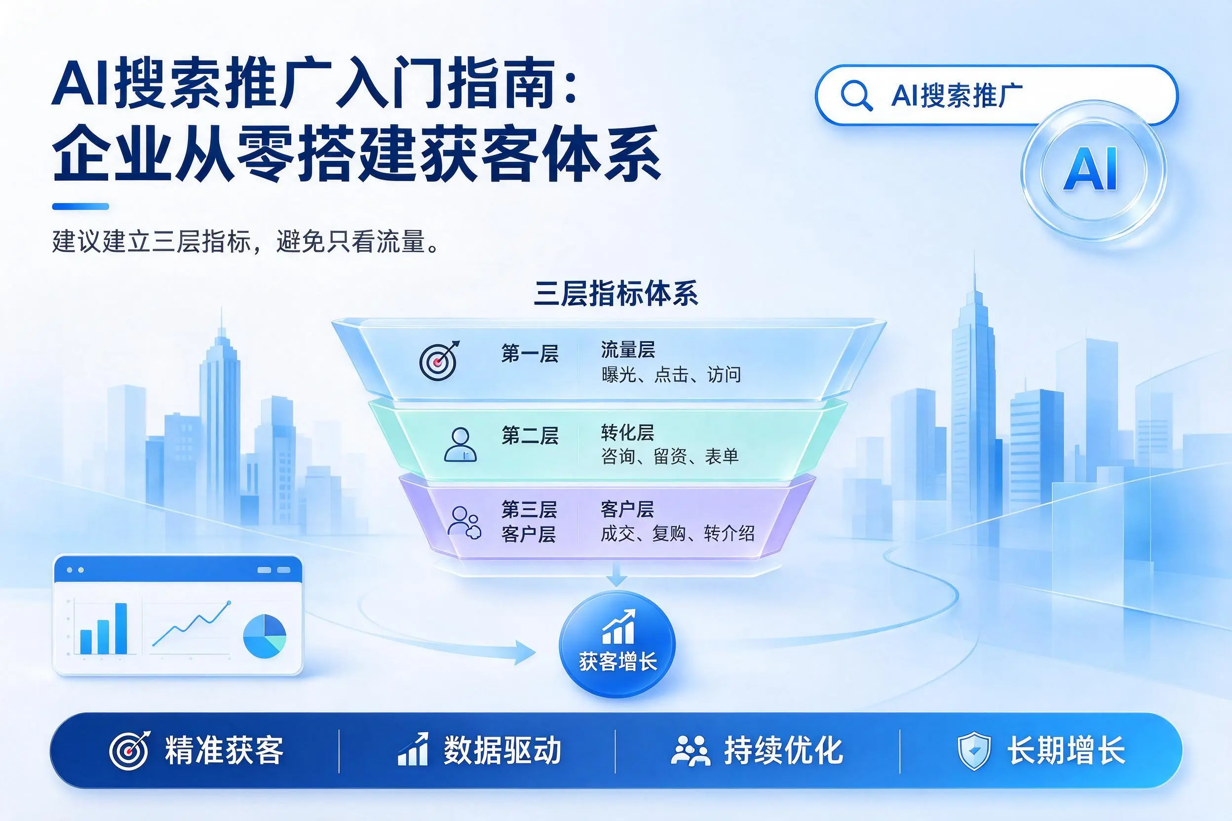 AI搜索推广入门指南：扬州企业从零搭建获客体系